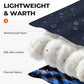 Cotton Flannel XXL Sleeping Bags for Adults Cold Weather Camping Sleeping Bag for Adults Kids Teens with Compression Sack