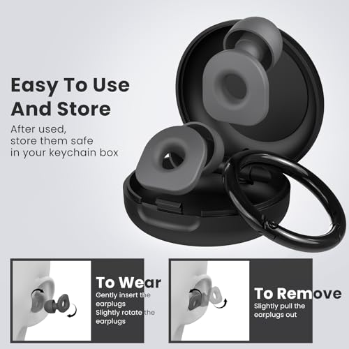 2 Pairs of Earplugs for Sleeping
