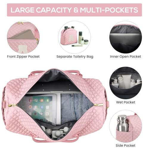 Letter Weekender Bags for Womens