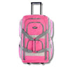 29 inch Jumbo Size 8 Pockets Wheeled Rolling Duffel Bag Water Resistant Luggage Lightweight Travel Suitcase with Retractable Handle