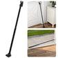 2-in-1 Door Security Bar & Sliding Patio Door Security Bar - Constructed of High Grade Iron - Black