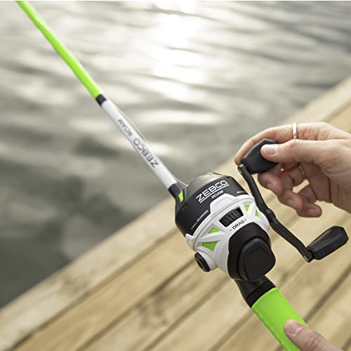Roam Spincast Reel and Telescopic Fishing Rod Combo