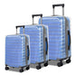 3 Piece Clear Luggage Cover Set Fits 20 24 28 Inch Suitcase Protector (3 Count)
