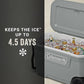 Classic Series Insulated Portable Rolling Cooler with Wheels