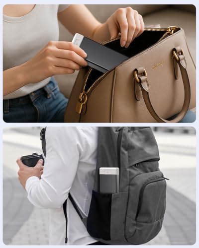 Metal Pill Organizer with 7 Separate Compartments for Pills Storage