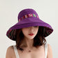 Women Summer Wide Brim Sun Hat Bucket Fishing Hats UV Protection