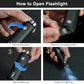 Portable Compact Folding Inverted Umbrella with LED