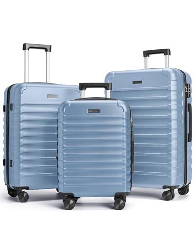 Luggage Sets 3 Pcs Suitcase with Wheels (3 Count)