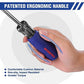 61PC Magnetic Screwdriver Bits & Nut Driver Set with Organizer Bag