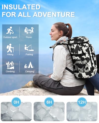 Cooler Backpack Insulated Leak Proof for Women Men Soft Cooler Bag (36 Cans)