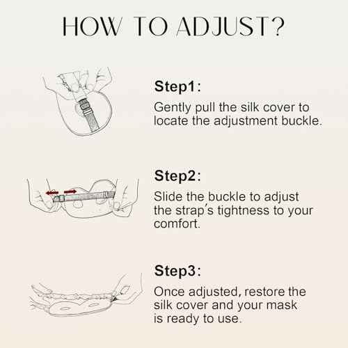 Adjustable 22 Momme 100% Pure Mulberry Silk Sleep Mask