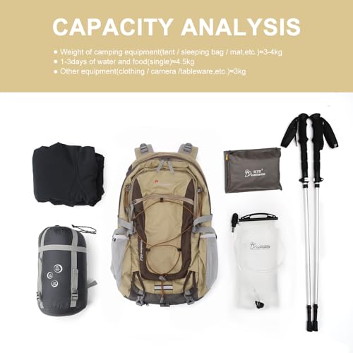 40L Hiking Backpack