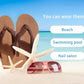 Flip Flops for Women Arch Support Summer Pool Sandals Brown Size 7.5