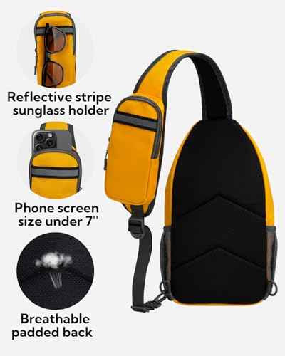 Crossbody Sling Backpack Sling Bag Travel Hiking Chest Bag Daypack