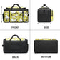 4 Way Gym Bags for Men Gym Duffle Bag Sports Duffle Bag Backpack with Shoe Compartment & Wet Pocket