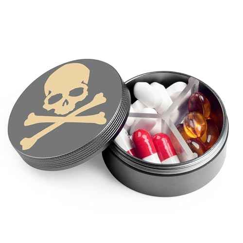 Small Pill Case 3 Compartments