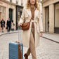 28 Inch Luggage Expandable Suitcase with Spinner Wheels TSA Lock