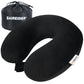 Travel Pillow 100% Pure Memory Foam Travel Neck Pillow with Storage Bag
