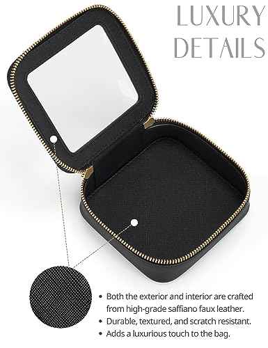 Clear Makeup Bag with Zipper (2 Count)