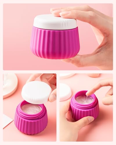 4 Pack Travel Size Silicone Jars (4 Count)