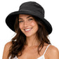 UVCoolix UPF 50+ Wide Brim Ponytail Sun Hat