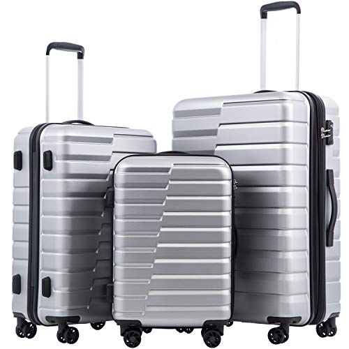 Lightweight Luggage with TSA Lock (3 Count)