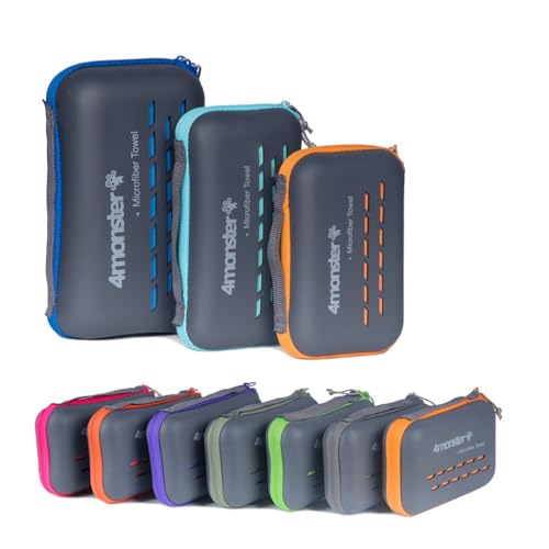 Quick Dry Travel Towel with Case & Carabiner