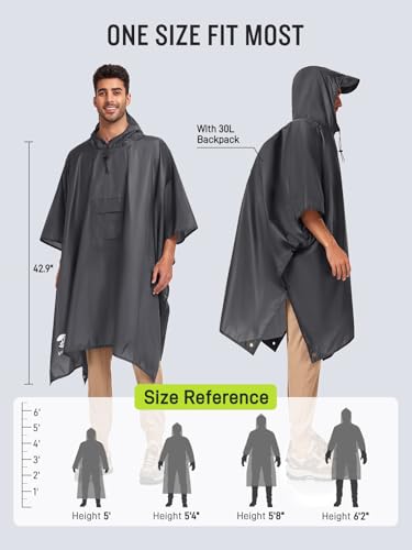 Double Layer Rain Poncho