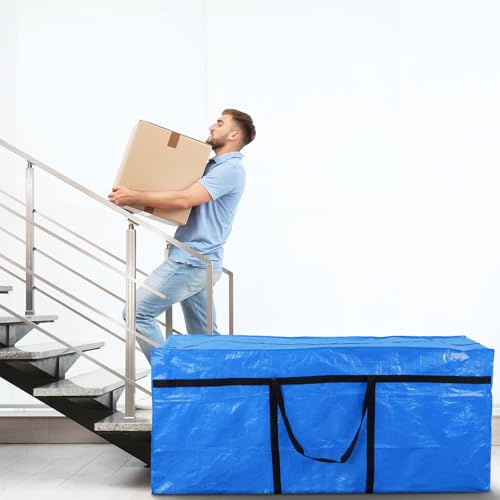 4 Pcs 176 Gallon Extra Large Moving Bags Heavy Duty Storage Bag (4 Count)