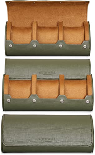 Watch Roll Travel Case for 3 Watches