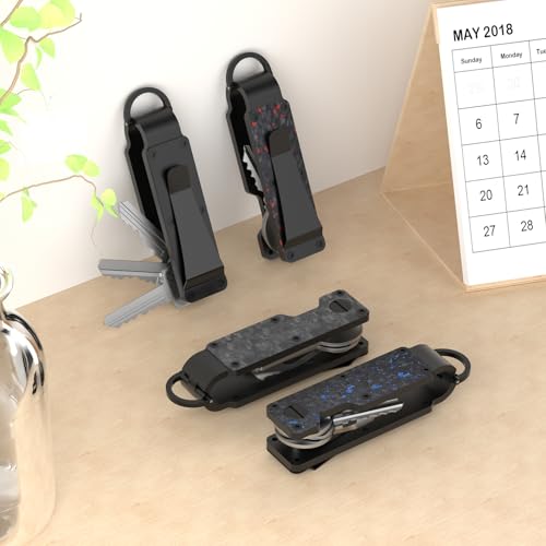Key Organizer Minimalist Innovative Keyholder Compact Keys Organizer Smart KeyChain Secures 2