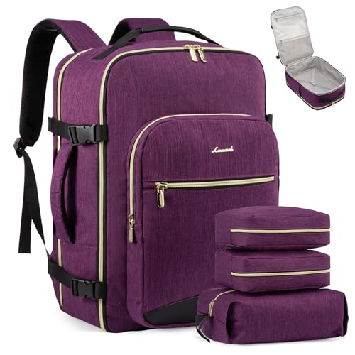 50L Travel Backpack Flight Approved Carry on Backpack