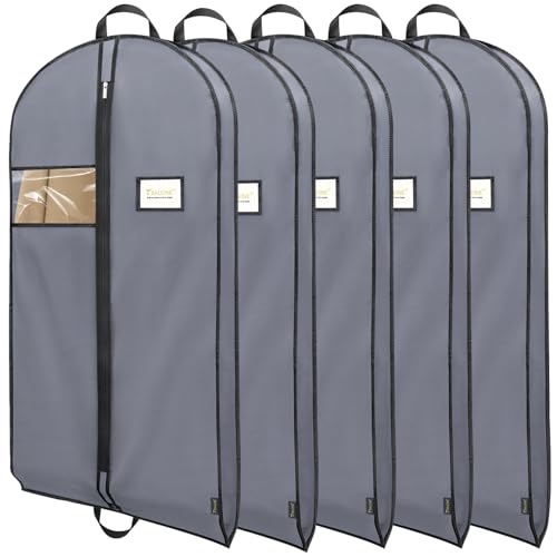 5PK Garment Bags for Hanging Clothes (5 Count)