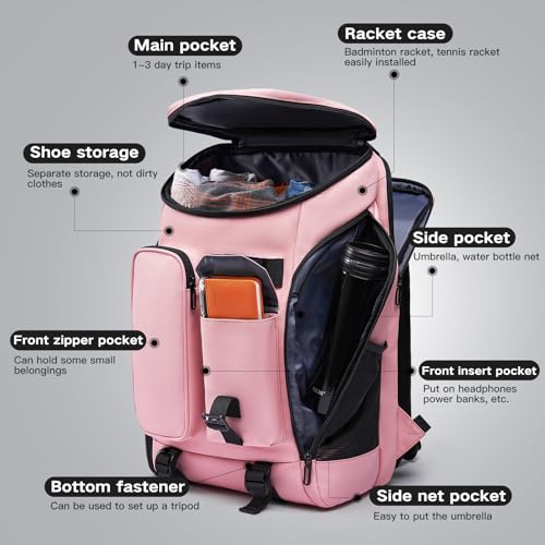 Carry on Travel Backpack for Men Women