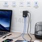 140W GaN Universal Travel Adapter with USB