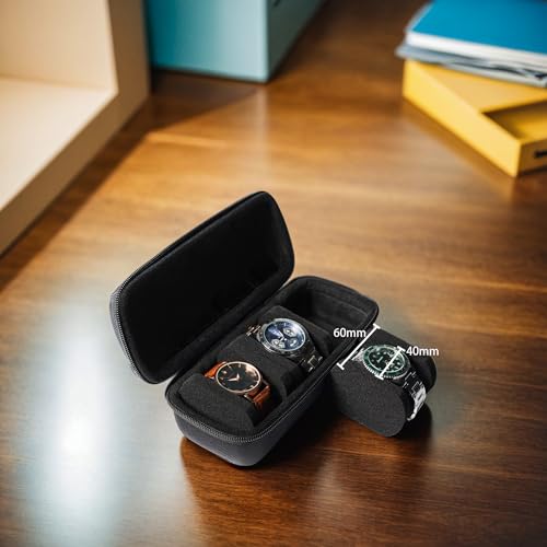 3 Slot Hard Watch Travel Case