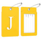 2 Pack Initial Luggage Tags for Suitcases Airplane Travel Essentials (2 Count)