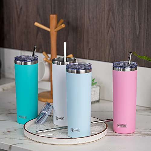 20 oz Tumbler with Lid and Straw (2 Count)