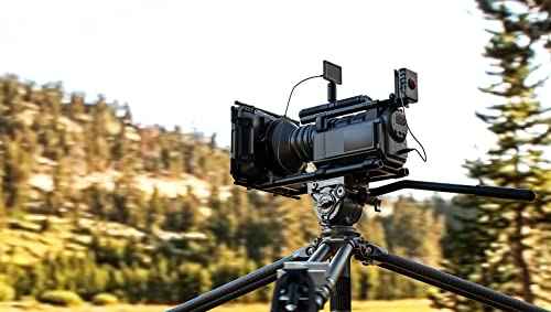 LVC 193C Carbon Fiber Twin Leg Video Tripod+BV