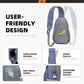 Sling Bag RFID Crossbody Sling Backpack Cross Body Shoulder Bag Travel Hiking Daypack for Women Men