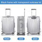 3 Piece Clear Luggage Cover Set Fits 20 24 28 Inch Suitcase Protector (3 Count)