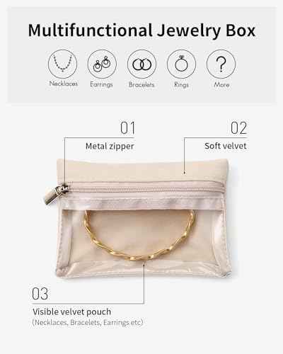 Travel Jewelry Pouch