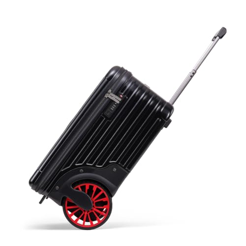 Extra Large Wheels Carry On Luggage Hard Shell Suitcase Top Opening Hardside Travel Luggage with TSA Lock