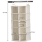 311344 10 Pocket Hanging Shoe Storage Organizer for Closets