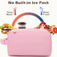 Small Insulated Lunch box Portable Soft Bag Mini Cooler Thermal Meal Tote Kit with Buckle for Work