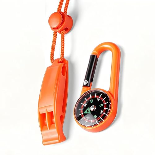 2 Pack Whistle Emergency Safety with Lanyards