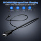 500W Fast Charging 8 Port USB C Charger Block with Nylon Fast Charging Cable