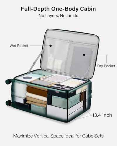Expandable Large Checked Luggage