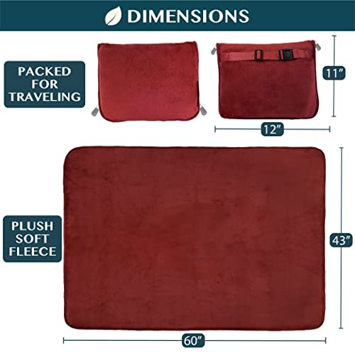 Travel Blanket Pillow