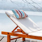 Outdoor Beach Chair Head Resting Pillow